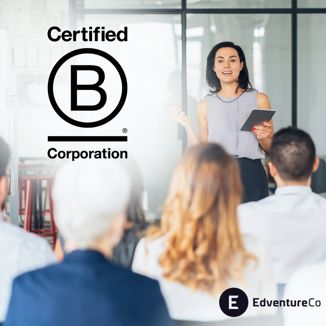 edventureco B Corp certification announcement