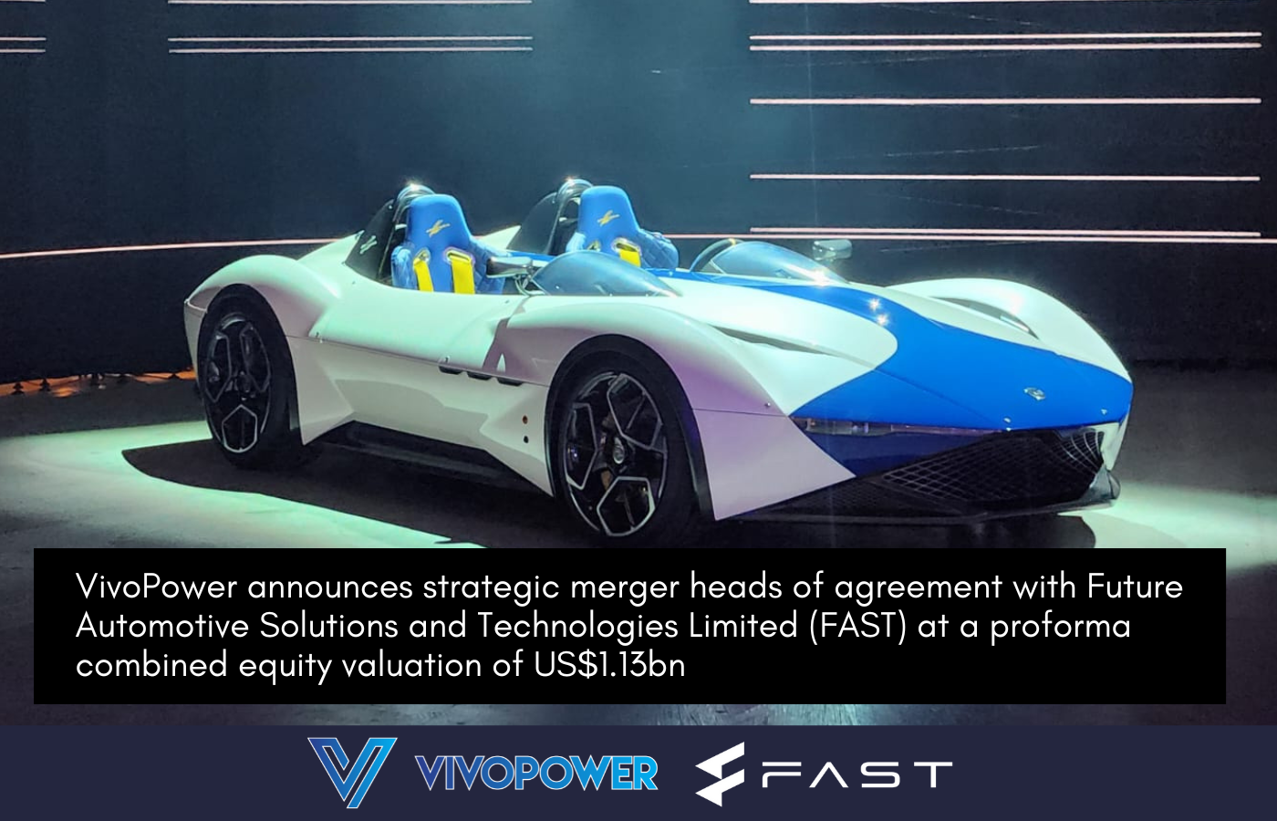 VivoPower Digital Content Fast EV Merger V3