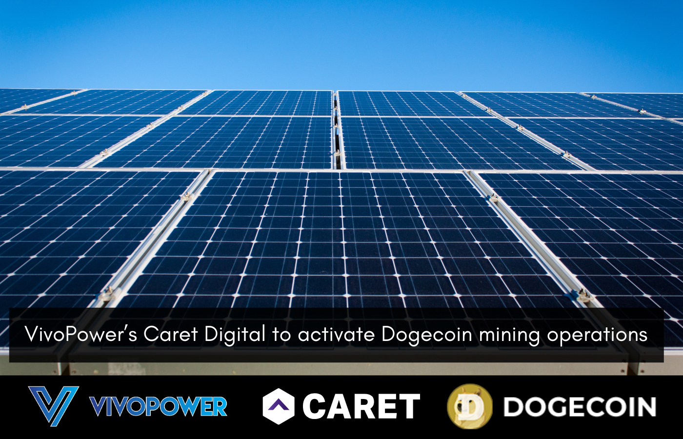 VivoPower Social Media Caret Digital DOGE Coin PR v2